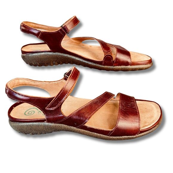 Naot Etera Sandals Women’s EU 40 US 9 Brown Leather Comfort Slingback - Picture 6 of 12